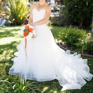 Two-piece Watters Wedding Dress (Size 00 or XS Petite) - $2,035 MSRP